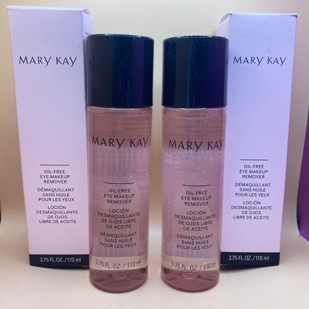 NIB Set of 2 Mary Kay *New Formula* Eye Makeup Remover - Fast Ship!